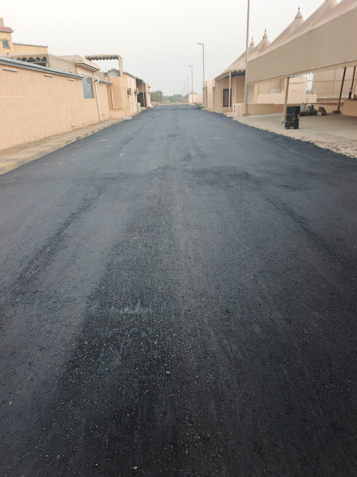 صيانة وترميم الأسفلت
